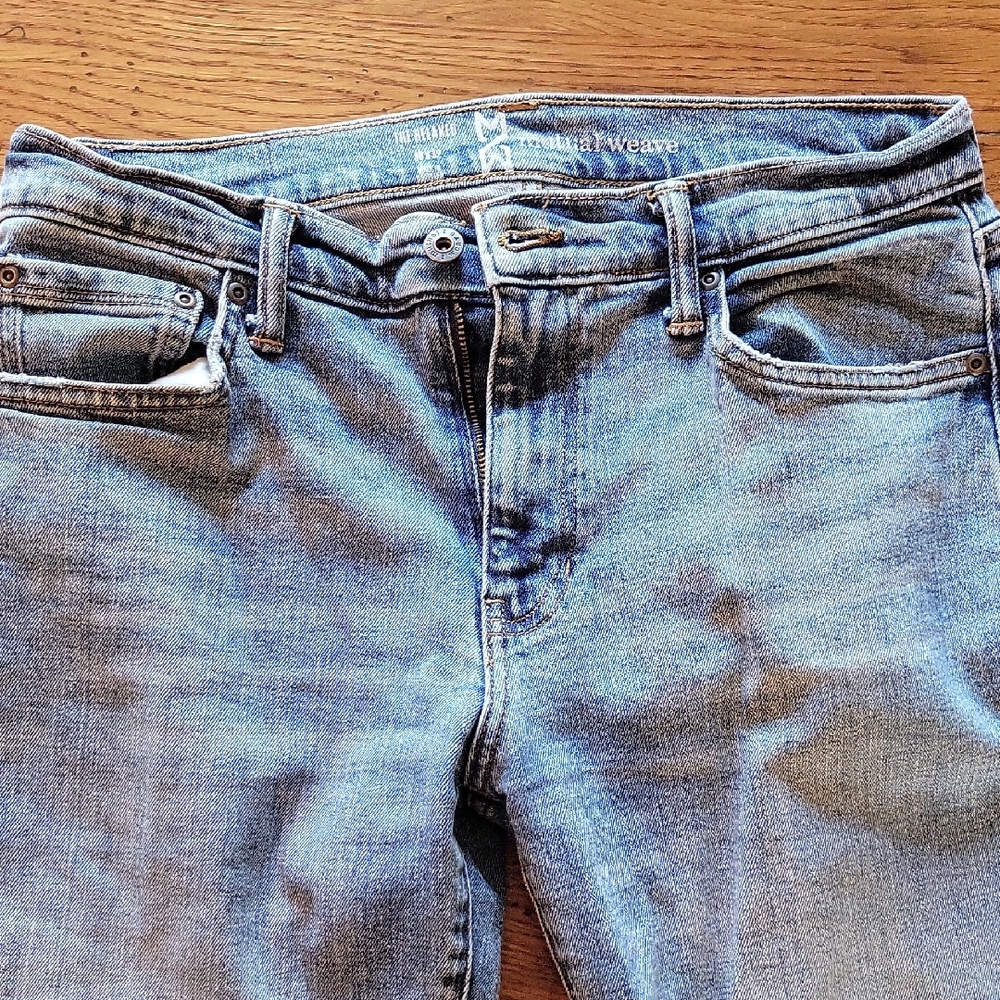 Light Blue Mens Jeans - Mutual Weave